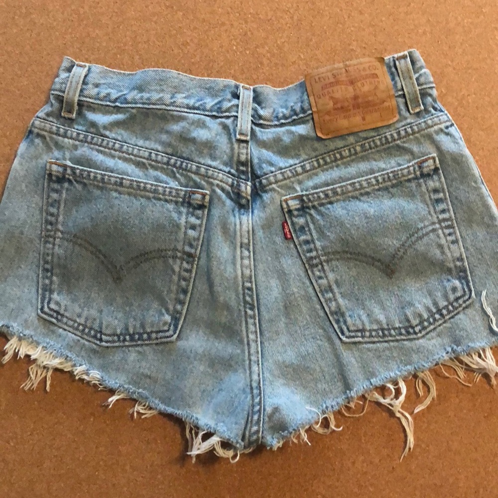Levi’s High Waisted Shorts